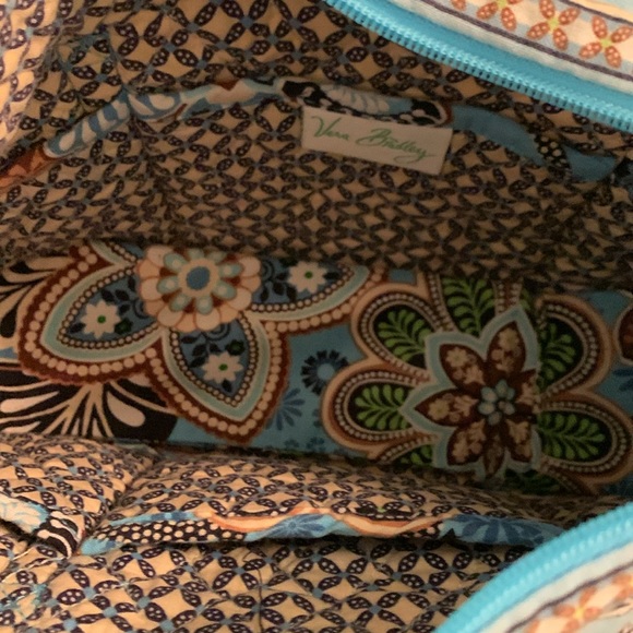 EUC Ver Bradley Shoulder Bag in Bali Blue - Picture 5 of 6